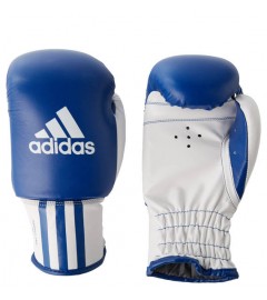 ADIDAS - BOXEN HANDSCHUHE FÜR KINDER - BLAU / WEISS