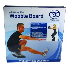 Verstellbares Wobble Board / Wackelbrett von Fitness-MAD