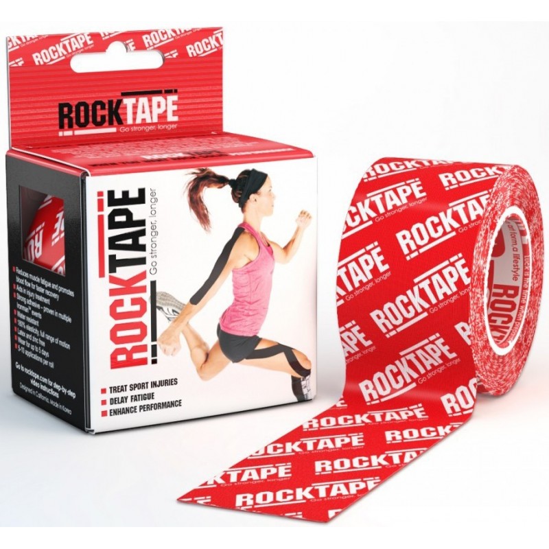 RockTape - Bande Tape Kinésiologie - Red Rock RockTape - Bande Tape Kinésiologie - Red Rock