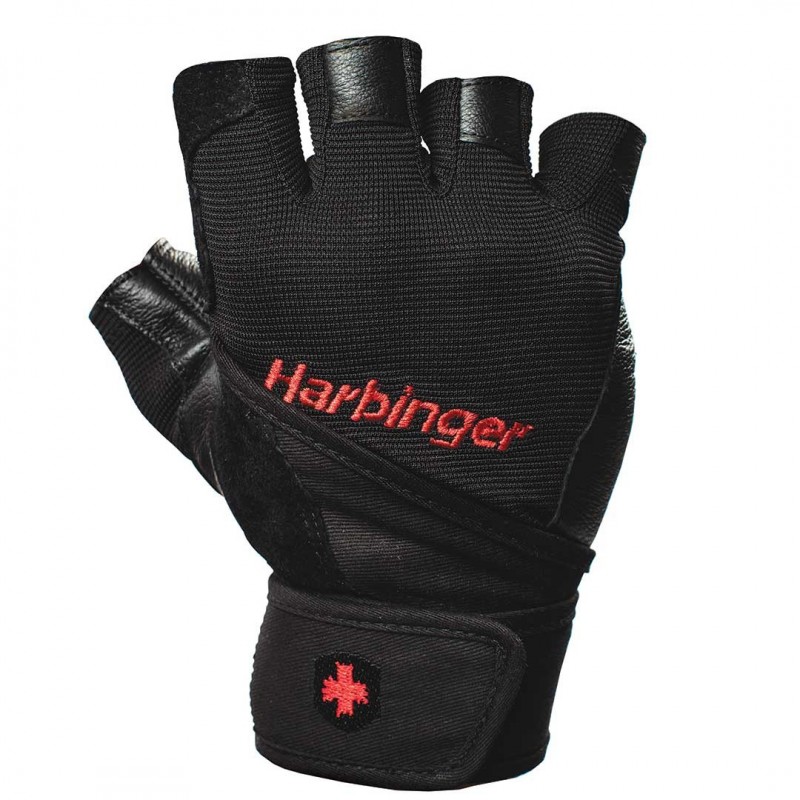 Gants de musculation Wristwrap Pro Men Harbinger Gants de musculation Wristwrap Pro Men Harbinger