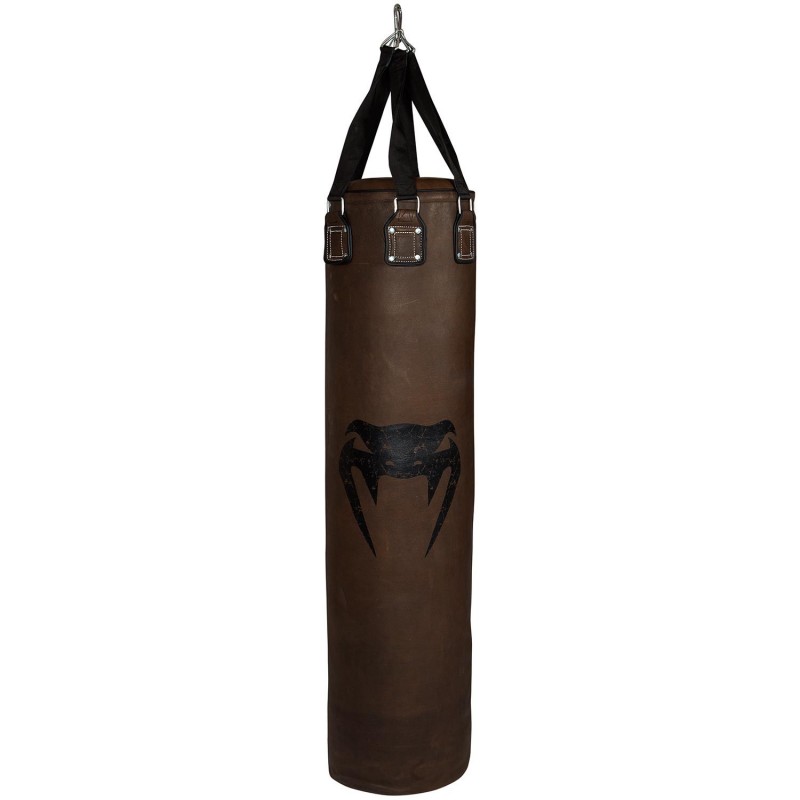 Sac de frappe Vintage en cuir 130cm Brun/Noir Venum Sac de frappe Vintage en cuir 130cm Brun/Noir Venum