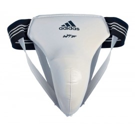 Coquille Anatomique Taekwondo WTF Blanc Adidas