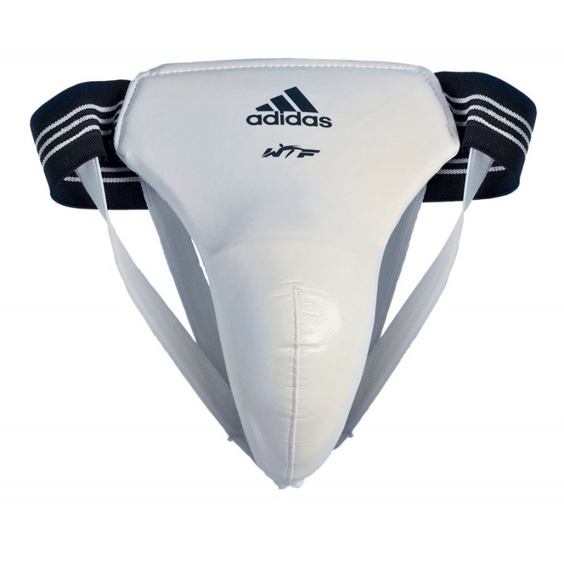 ANATOMISCHE SCHALE TAEKWONDO WTF WEIßE ADIDAS