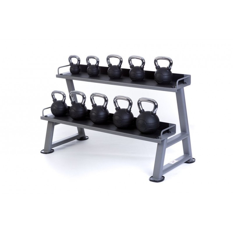 Rack de rangement Kettlebell à 2 étages Jordan Rack de rangement Kettlebell à 2 étages Jordan