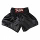 Short de boxe Thaï Twins Noir