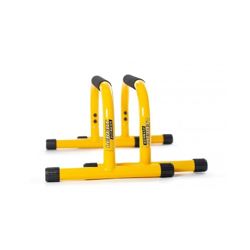 Fitness Lebert Parallettes Jaune Fitness Lebert Parallettes Jaune