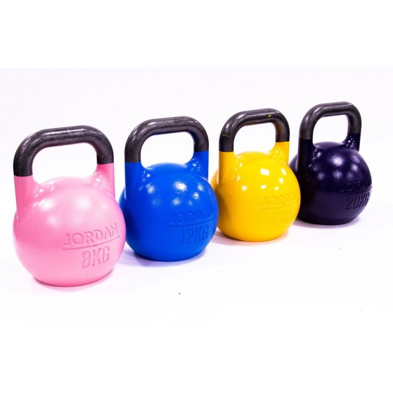 8kg Kettlebell pour compétition Jordan - Pink (each) 8kg Kettlebell pour compétition Jordan - Pink (each)
