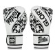 Gants de boxe Glory Blanc/Noir Fairtex