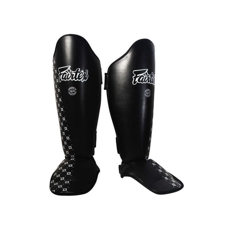 Protèges tibias Noir/Blanc Fairtex Protèges tibias Noir/Blanc Fairtex