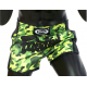 Short de Boxe Thaï Camo/Yellow Fairtex