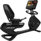 Life Fitness Vélo Allongé Platinum Club Series Discover SE3HD - Titanium Storm