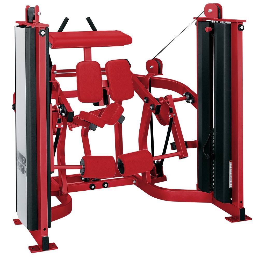 Hammer strength single leg curl