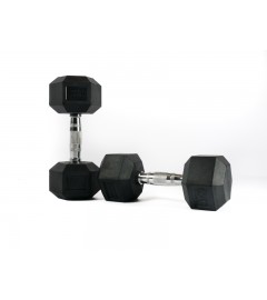 Haltère Hexagonale musculation - Hex Dumbbell 2.5kg à 30kg (unité)