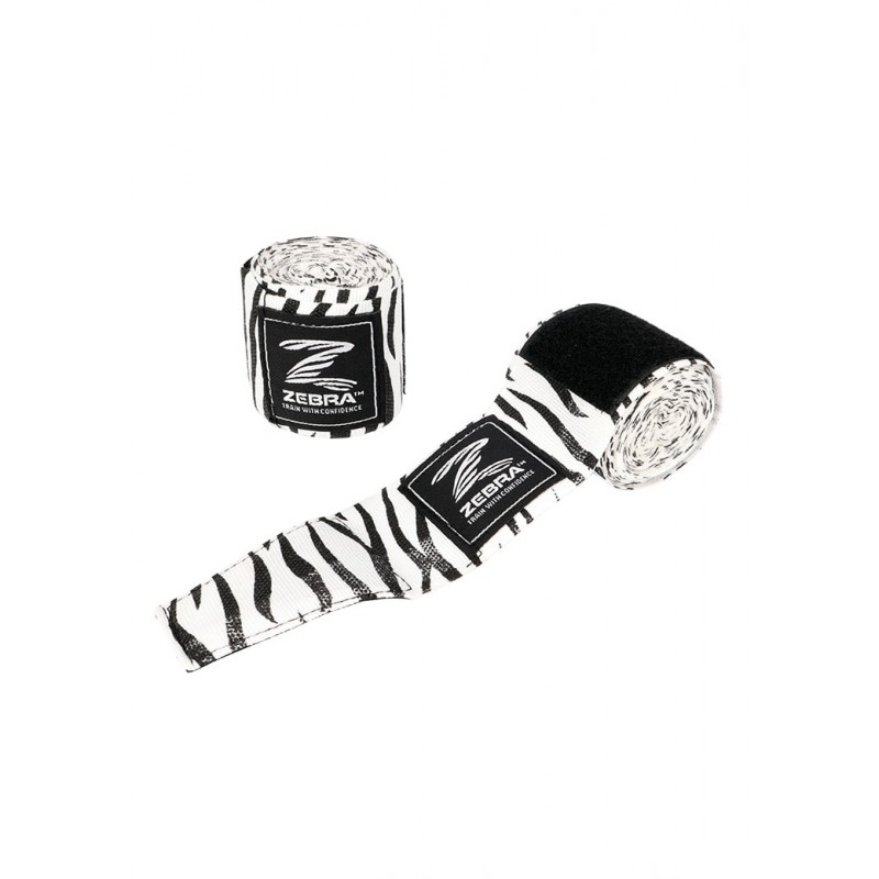 Boxband 450cm Schwarz-Weiss / ZEBRA ATHLETICS