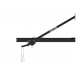 Support sac de frappe mural Pro avec rail de rangement Nobu Athletics