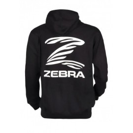 Hoodie Schwarz Zebra Athletics