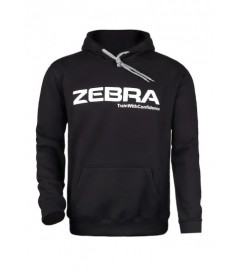 Hoodie Schwarz Zebra Athletics