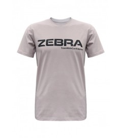 T-Shirt Hellgrau Performance Zebra Athletics