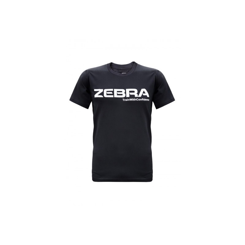 T-Shirt Schwarz Performance Zebra Athletics