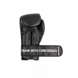 Gants de boxe "PRO SIGNATURE VELCRO" Cuir Zebra