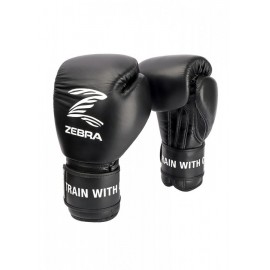 Boxhandschuhe "PRO SIGNATURE VELCRO" Leder Zebra