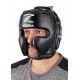 Casque de boxe Sparring en cuir Zebra