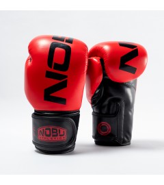 Gants de Boxe "LV1" Rouge/Noir Nobu Athletics
