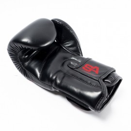 Gants de Boxe SA "LIMITED EDITION" Noir/Rouge Nobu Athletics