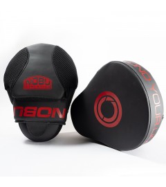 Gebogene Handpratzen "BLOODY" Schwarz/Rot Nobu Athletics