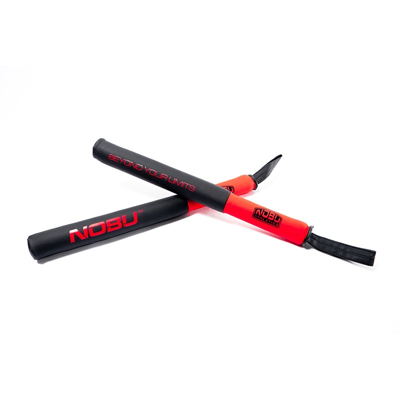 Coaching Soft Sticks "BLOODY" Schwarz/ Rot Nobu Athletics Coaching Soft Sticks "BLOODY" Schwarz/ Rot Nobu Athletics