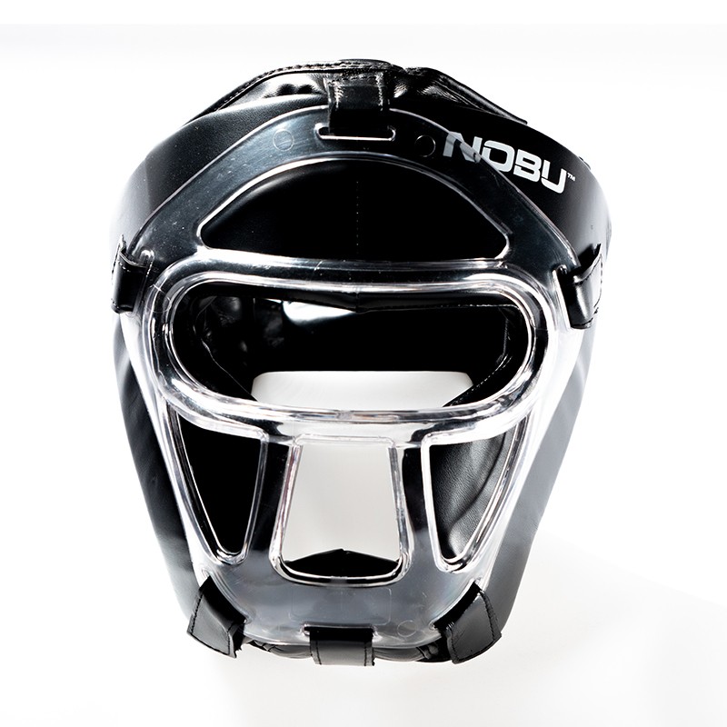 Kopfschutz mit Plastik Gitter "IMPACT" Schwarz Nobu Athletics Kopfschutz mit Plastik Gitter "IMPACT" Schwarz Nobu Athletics