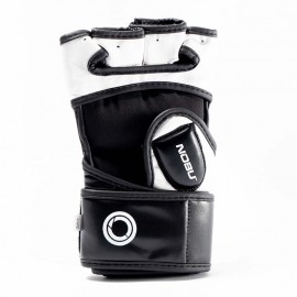 Gants de MMA "UPPERCUT" Noir/Blanc Nobu Athletics