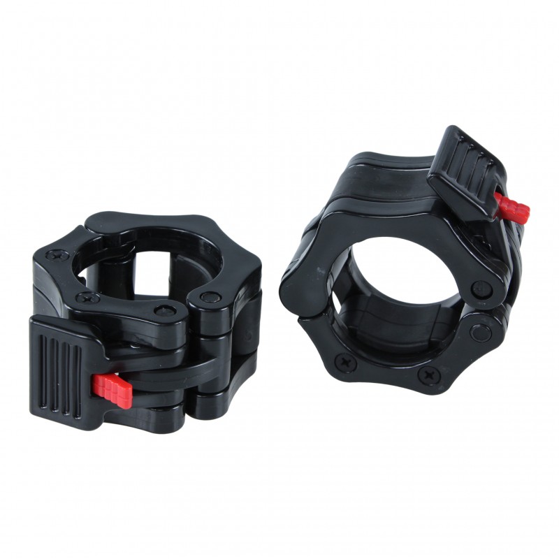 Colliers de verrouillage pour barres olympiques 50mm (paire) Colliers de verrouillage pour barres olympiques 50mm (paire)