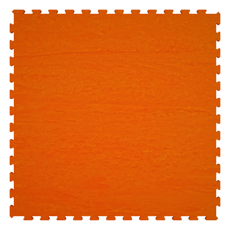 Sportboden von PaviFlex Fitness 5mm Marble Orange