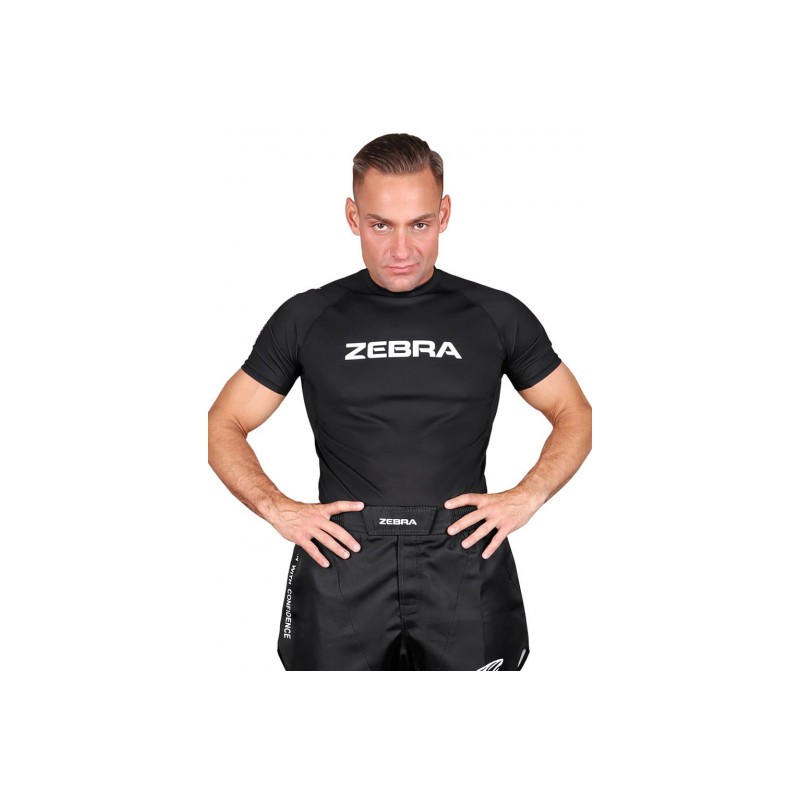 RashGuard mit kurze Ärmeln Zebra