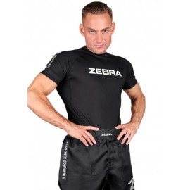 RashGuard mit kurze Ärmeln Zebra