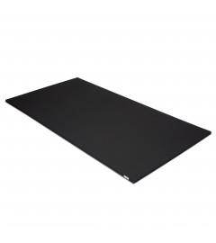 Verstärkte Glatte Vinyl Tatami Schwarz 2x1m