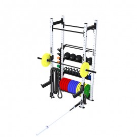 Compact Rig - Power rack Weiss / Schwarz Nobu Athletics