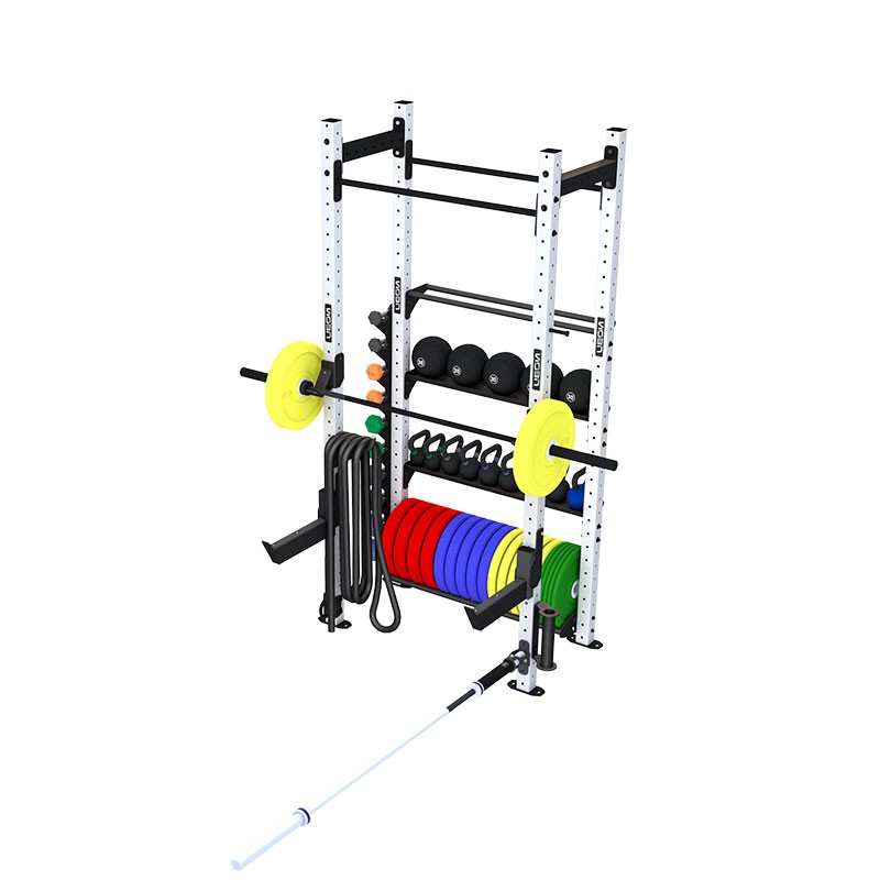 Compact Rig - Power rack Weiss / Schwarz Nobu Athletics