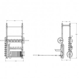 Compact Rig - Power rack Schwarz Nobu Athletics