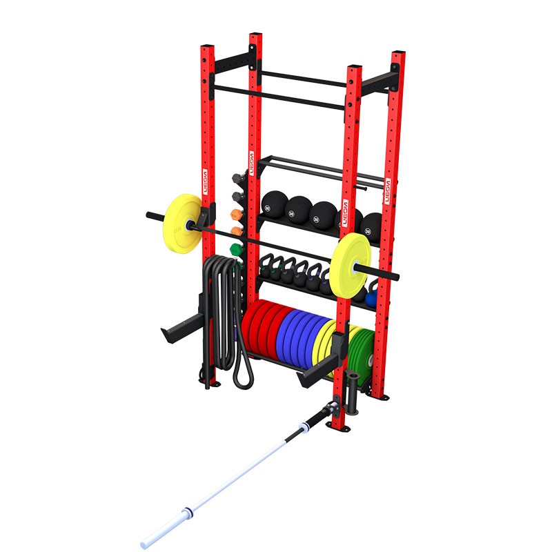 Compact Rig - Power rack Rot / Schwarz Nobu Athletics Compact Rig - Power rack Rot / Schwarz Nobu Athletics