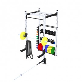 Impact Rig - Power rack Blanc / Noir Nobu Athletics