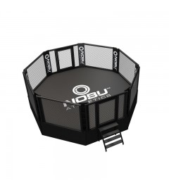 Cage MMA octogonale avec podium Nobu Athletics