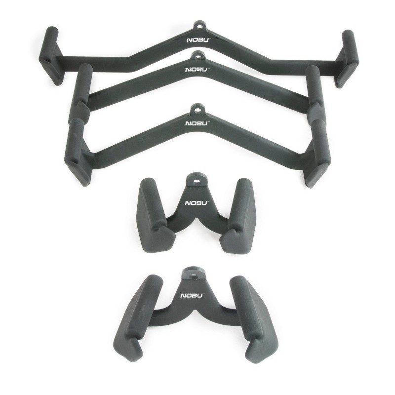 Set aus 5 ergonomischen Flaschenzuggriffen Set aus 5 ergonomischen Flaschenzuggriffen