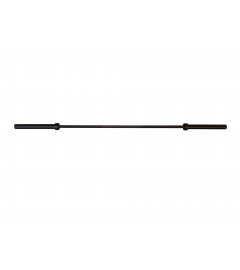 Barre Olympique en acier 220cm - Noir