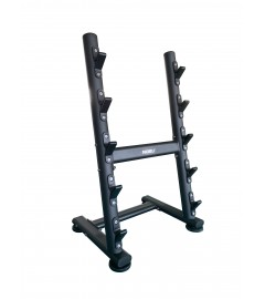 Rack de rangement barre droite de musculation