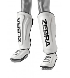 PRO Schienbeinschützer Weiss / ZEBRA ATHLETICS