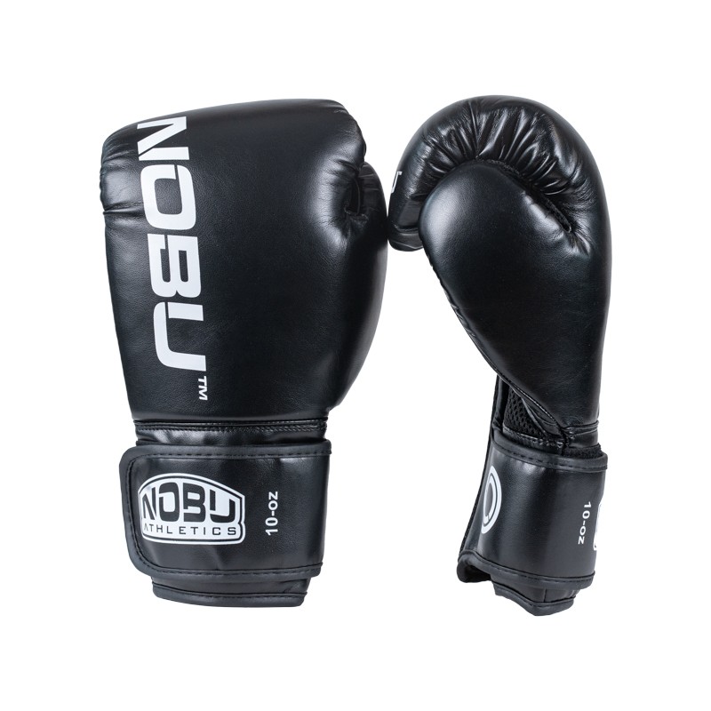 Gants de Boxe "LV2" Noir/Blanc - Nobu Athletics Gants de Boxe "LV2" Noir/Blanc - Nobu Athletics