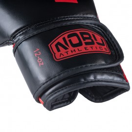 Gants de Boxe "LV2" Noir/Rouge - Nobu Athletics